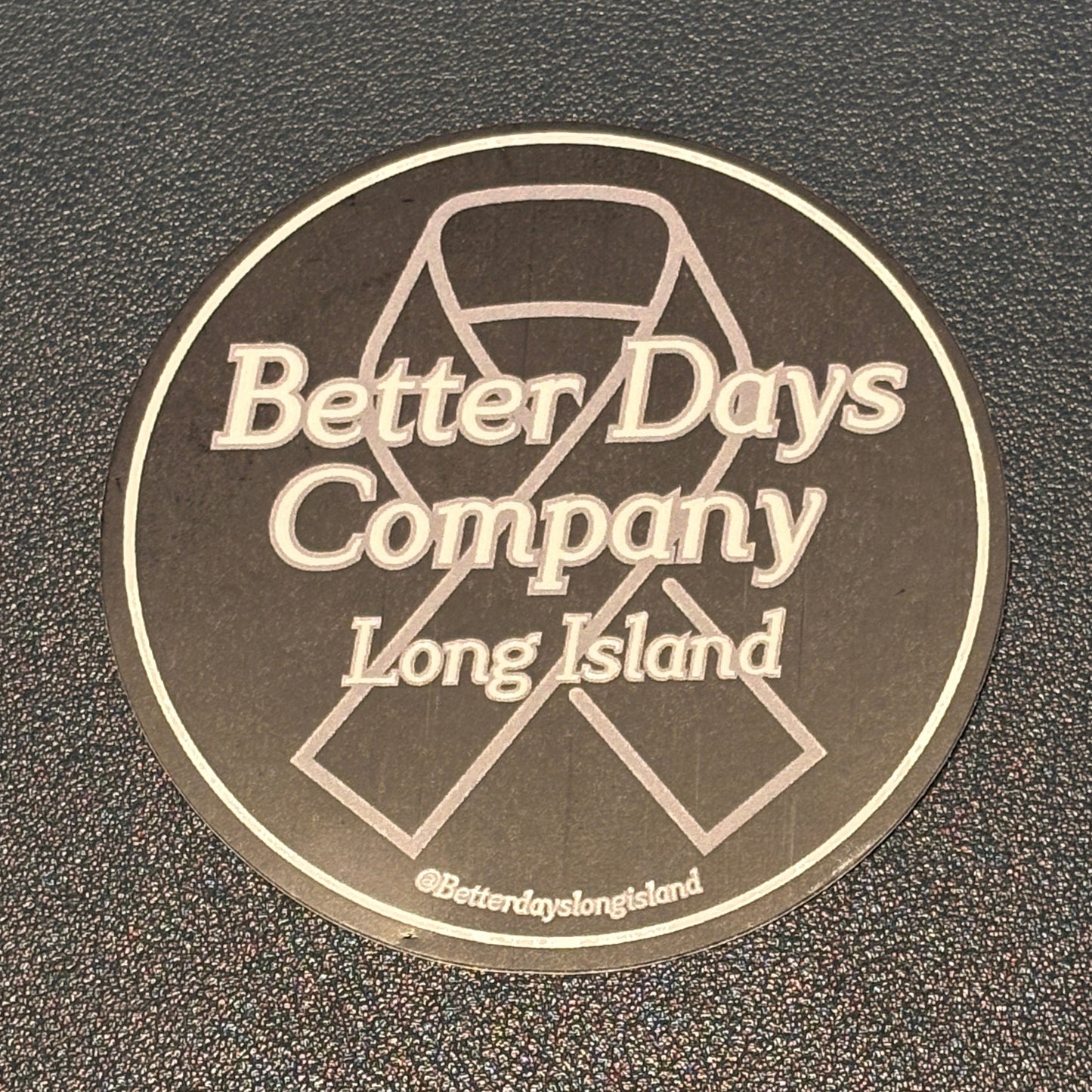 Better Days Company Long Island Sticker