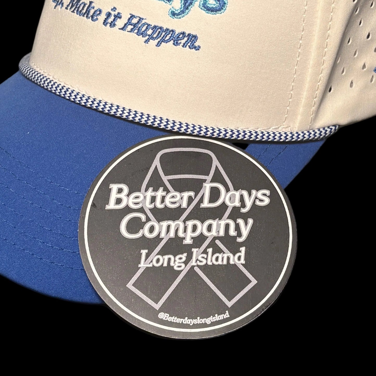 Better Days Company Long Island Sticker
