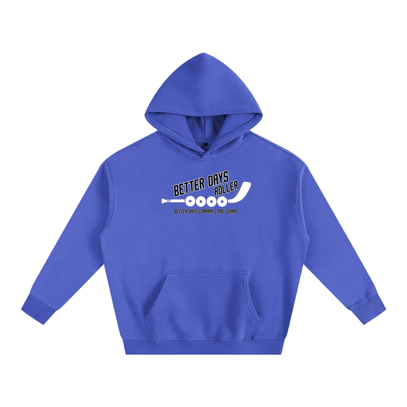 ODMPOD Better Days Roller Hockey hoodie with front graphic, soft fabric, and comfortable fit for active sportswear.