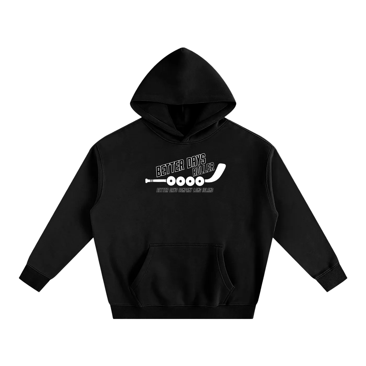 ODMPOD Better Days roller hockey hoodie featuring a comfortable fit and sporty design, perfect for active wear and casual style.